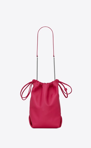 Teddy pouch in lambskin